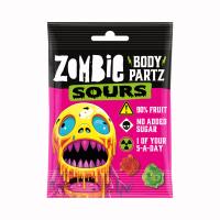 Zombie Body Partz - Sour Gummies Clip Strip (12x35g)