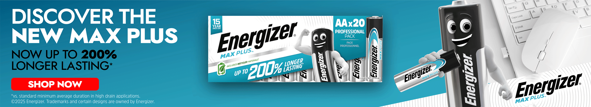 Energizer - New Max Plus