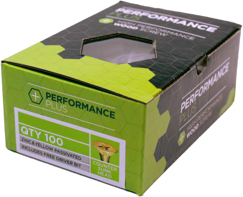 Samac Woodscrews 5x80mm Performance Plus (100)