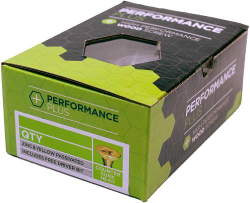 Samac Woodscrews 4x50mm Performance Plus (200)
