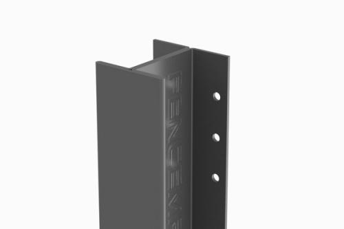 Durapost 2.7m Post Grey