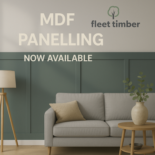 MDF Wall Panelling Kit 10pk 9mm x 100mm x 1220mm
