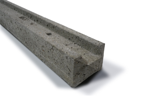 9ft Concrete Intermediate Slotted Post 2.7m