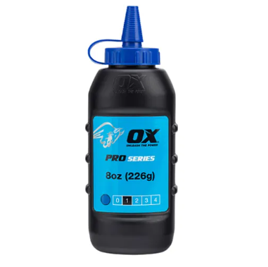 OX Pro Blue Chalk Refill - 226g / 8oz