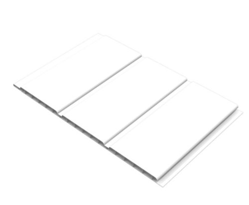 F312 300mm x 9mm Hollow Soffit (White) x 5m