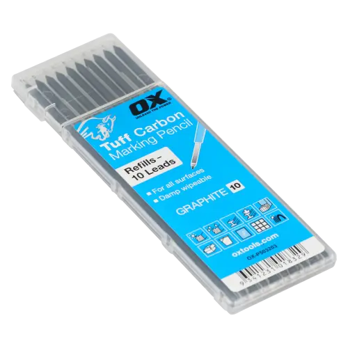 OX Tuff Carbon Refills Graphite Lead - 10 Pack