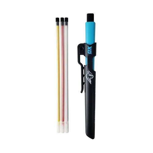 OX Pro Tuff Carbon Pencil Value Pack | Includes Pencil & 3 Leads