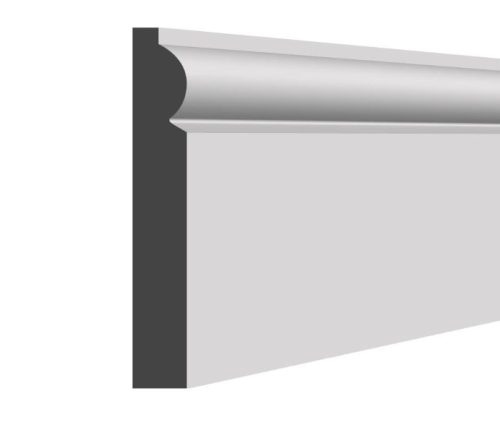18 X 144mm TORUS MOULD MDF SKIRTING 4.4M (Metsa)