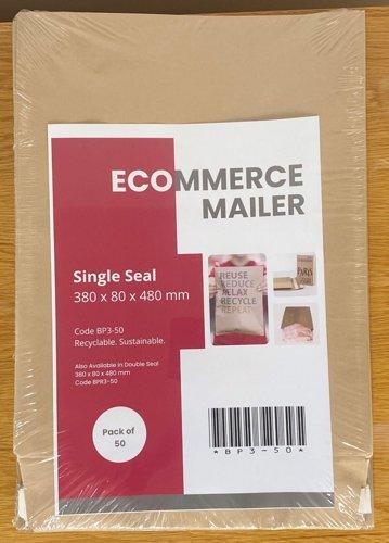 Ecommerce Mailer 380x80x480mm P/S 90grm with Side Gusset (50)