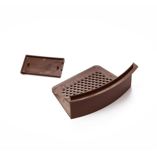 STARTER & END CAP BROWN 2 PACK