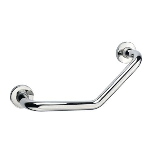 ANGLED GRAB BAR STAINLESS STEEL POLISHED