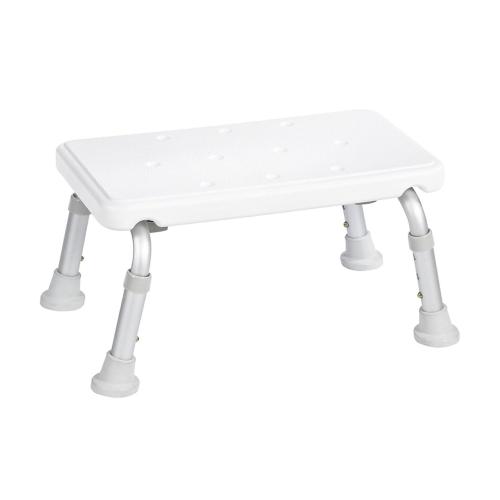 FOOT STOOL WHITE ADJUSTABLE 150KG 210-260CM 420 X 225MM
