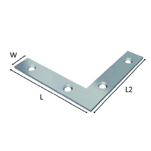 CORNER MENDING PLATE 50 X 50 X 10MM WIDE