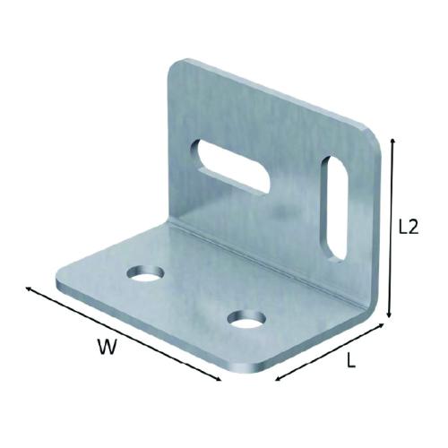CORNER STRETCHER PLATE 25 X 25 X 38MM WIDE
