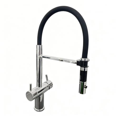 FORTUNE LIFFEY TRI-FLOW FILTERED KITCHEN SINK MIXER CHROME (5)