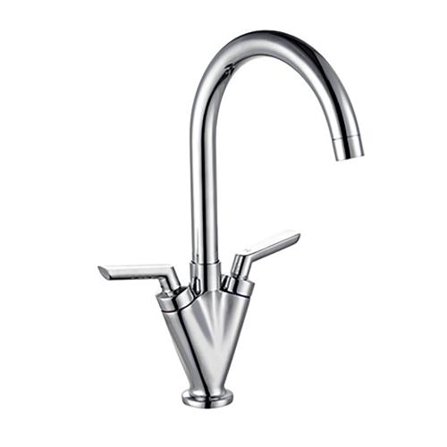 FORTUNE CRUIT TWIN LEVER KITCHEN SINK MIXER (8)