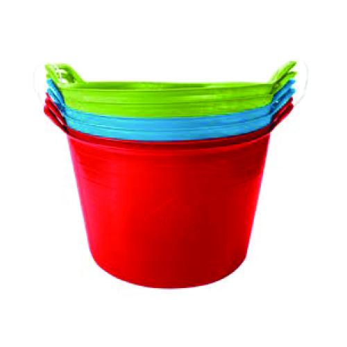 FLEXI BUCKET COLOURED 42L