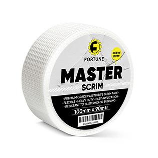 SCRIM TAPE PINK 100MM X 90MTR