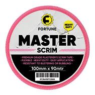 SCRIM TAPE PINK 100MM X 90MTR