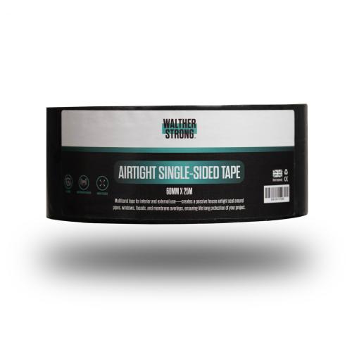 AIRTIGHT TAPE SINGLE SIDED 60MM X 25M