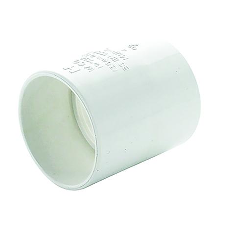 STRAIGHT COUPLING WHITE 32MM