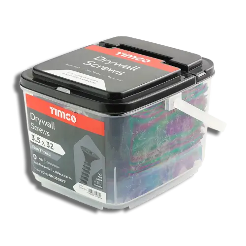 3.5 x 32 Tub 2000 TIMCO Fine Thread Drywall Screw BLK