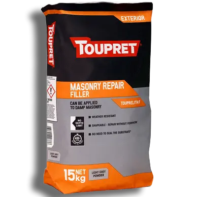 TOUPRET Exterior Masonry Repair Filler 15kg TOUTTTHR15