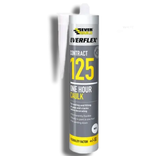 EVERBUILD EVERFLEX 125 One Hour Caulk 300ml