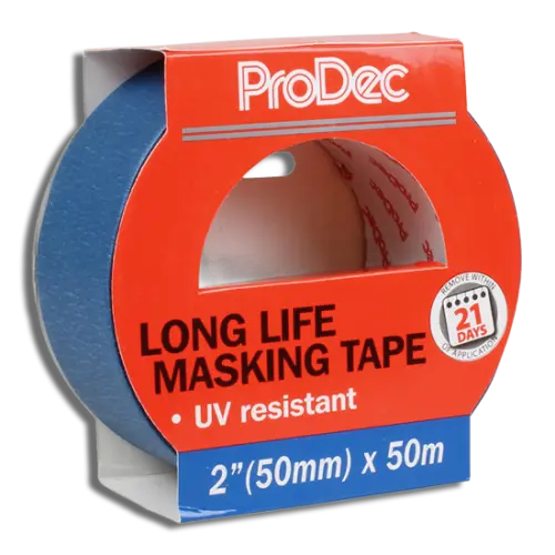 ProDec 2"x50m Long Life Masking Tape