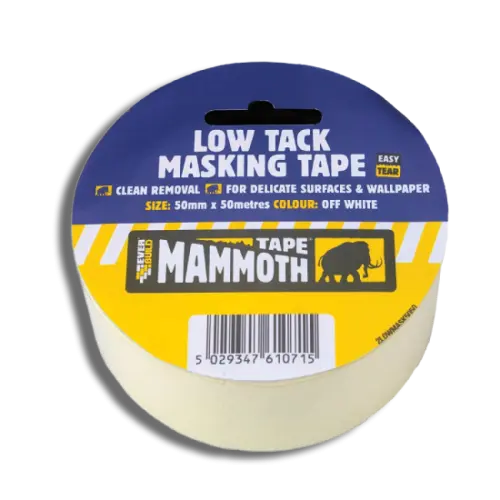 Everbuild Low Tack Masking Tape 50mm x 25m