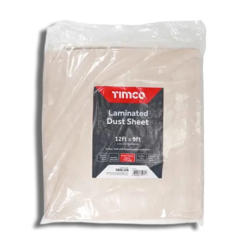 Laminated Cotton Dust sheet 3.6 x 2.7m