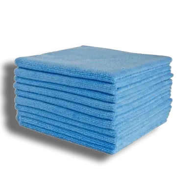 TIMCO Microfibre Cleaning Cloths 380mm x 380mm PK 10