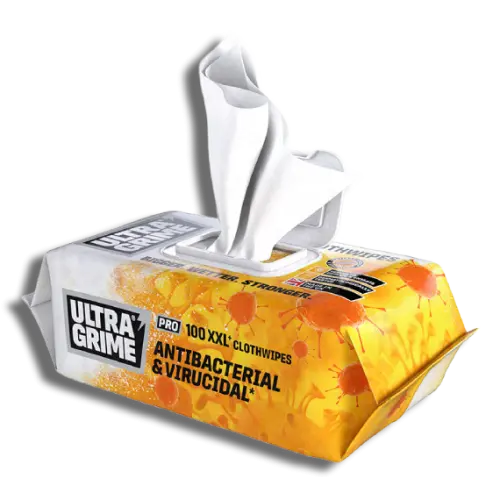 Ultragrime Pro Anti Bac Cleaning Wipes