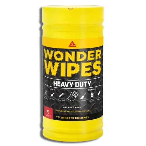 Sika Heavy Duty Wonder Wipes , 75 Pack