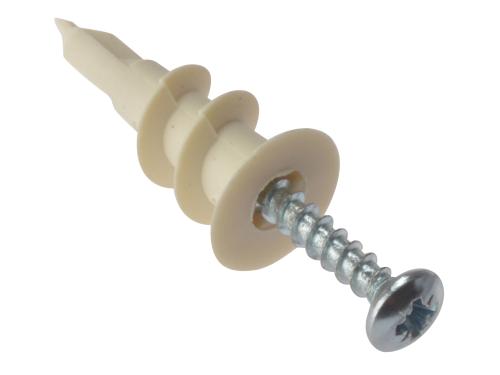 FF Speed Plug Plasterboard Fixings Zinc PK10