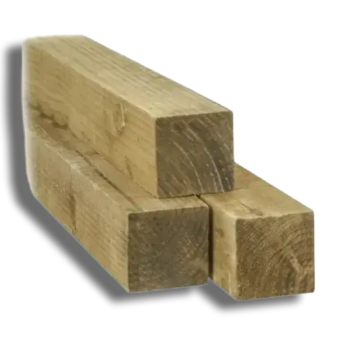 75 x 75 x 2.4m Fence Post Green Treated (3x3)