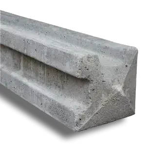 Concrete Slotted Corner Post