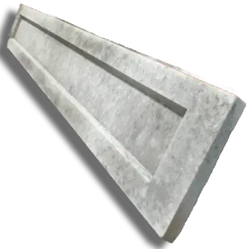 1830 x 50 x 150 Recessed Concrete Gravel Board