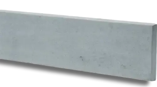 1830 x 300 x 50 Smooth Concrete Solid Gravel Board
