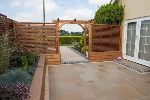 Global Stone Premium Sandstone Paving Buff Brown Project PK 15.3m2
