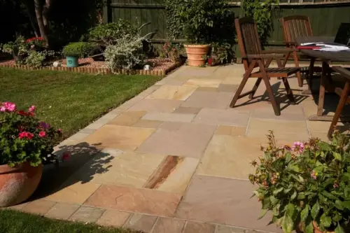 Global Stone Premium Sandstone Paving Country Buff Project PK 15.3m2