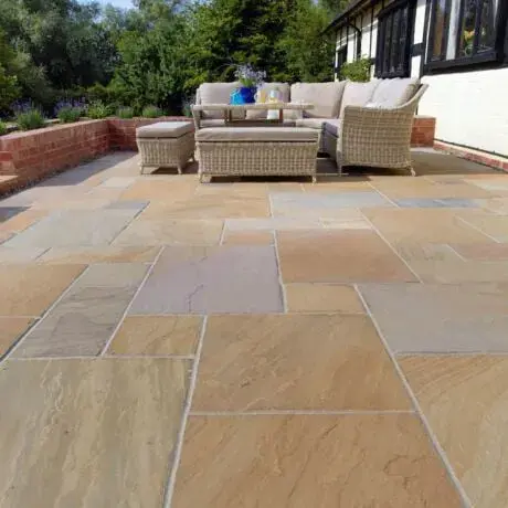 Global Stone Gardenstone Paving Sunset Buff Project Pack 19.52m2