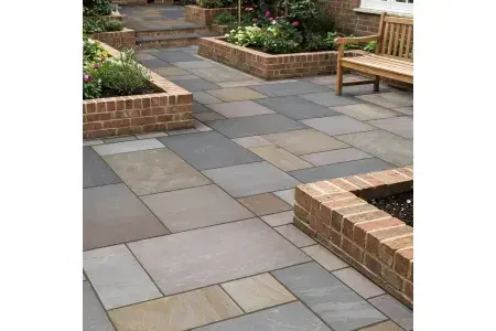 Global Stone Gardenstone Paving Raj Blend Project Pack 19.52m2
