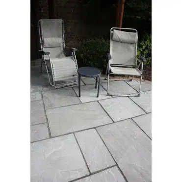 Global Stone Gardenstone Paving Pure Grey Project Pack 19.52m2