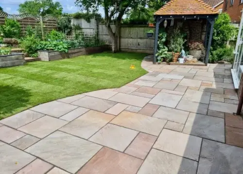 Global Stone Gardenstone Paving Autumn Brown Project Pack 19.52m2