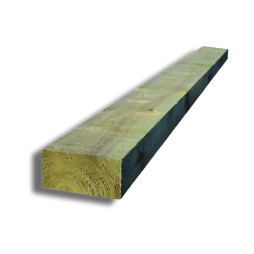 Treated Green Railway Sleeper 100 x 200 x 2.4m