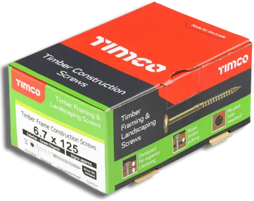 TIMCO Timber Frame Screw WAFER Green 6.7mm