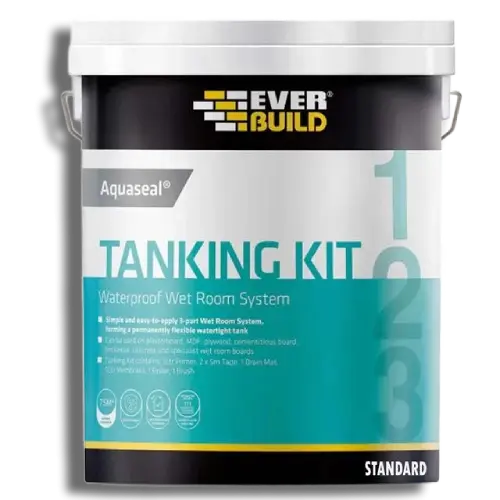 Aquaseal Wet Room Tanking System Kit 4.5m2