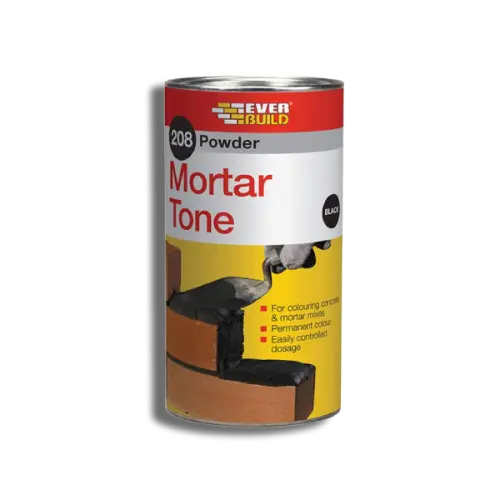 Black Everbuild 208 Powder Mortar Tone 1kg
