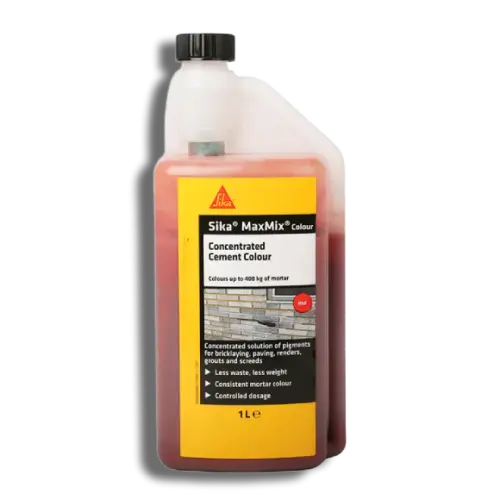 Red Sika Maxmix Cement Colour 1L